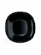 Luminarc Carine Plate Desert Square Glass Black 19x19cm