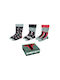 Cerda Men's Patterned Socks Black 3Pack