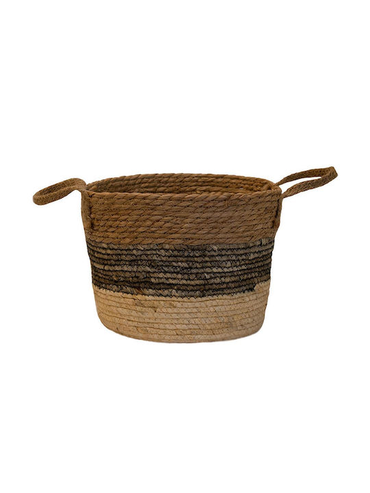 Coș decorativ Wicker 29x29x22.5buc Atmosphera