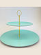 Riniotis Wedding Tray Ceramic Green 1pcs