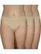 Γυναικεία String 3Pack χωρίς Ραφές Μπεζ