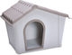 Imac Zeus Dog House Plastic Outdoor Gray 98.5x77x72cm