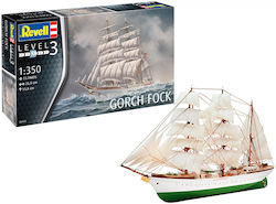 Revell Gorch Fock Figurină de Modelism Nava 75 Piese la Scară 1:350