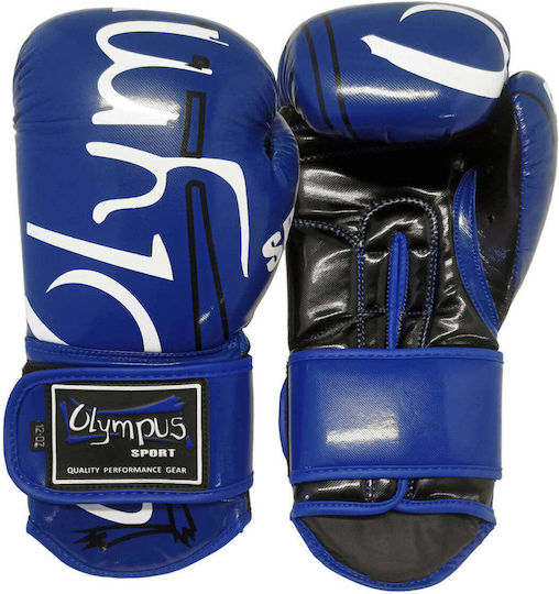 Olympus Sport Boxing Gloves for Match Blue