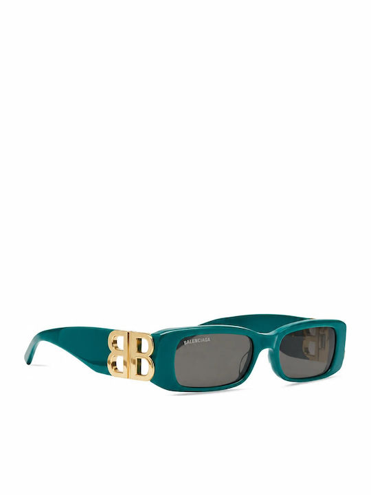 Balenciaga Unisex Sonnenbrillen mit Grüner Horn...