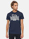 Lonsdale Men's Short Sleeve T-shirt Navy Blue