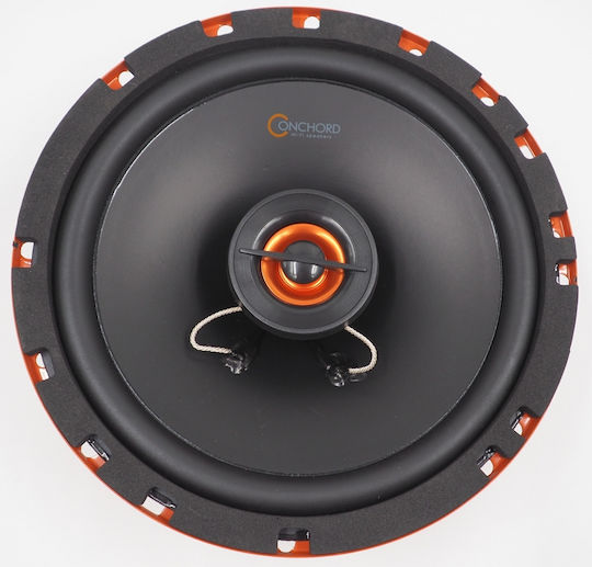 Conchord C62 Σετ Ηχεία Αυτοκινήτου 6.5" με 120W RMS (2 Δρόμων)