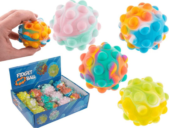 Out of the Blue Squishy Silicone Ball Multicolour (Various Designs) 1pc