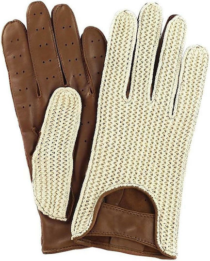 Simoni Racing Men's Kart Racing Gloves Beige