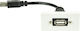 AvLink Convertor USB-A Feminin în USB-A Feminin Alb 1 Bucată 122.530UK