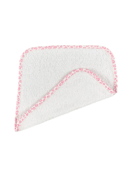 O Kosmos tou Morou Shoulder Burp Cloth Pink 30x30cm
