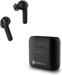Motorola Moto Buds-S ANC Bluetooth Handsfree Căști cu rezistență la transpirație și husă de încărcare Jet Black