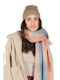 24 Colours A Women's Wool Scarf Pink