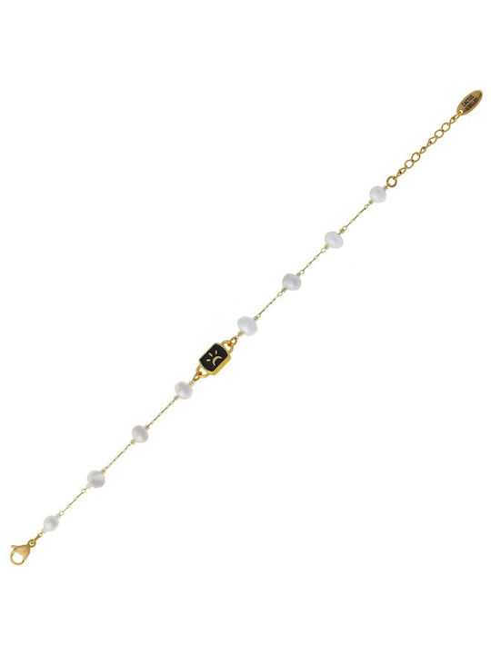 Cactus Jewelry Βραχιόλι Margarets x black moon ατσάλι 13-0693
