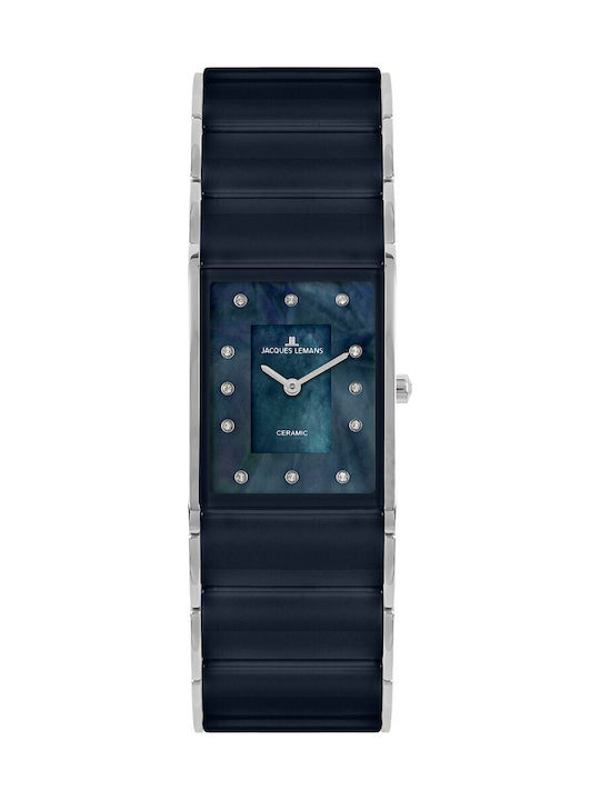 Jacques Lemans Dublin Γυναικείο Ρολόι 24mm Μπατ...