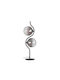 Sun Light Decorative Lamp with Socket for Bulb G9 Black