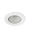 Fos me Round Metallic Recessed Spot with Socket E27 White 9.6x9.6cm. 1pcs
