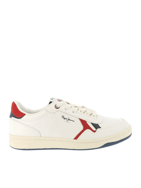 Pepe Jeans Kore Vintage Sneakers Λευκά