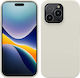 KWmobile Back Cover Σιλικόνης Λευκό (iPhone 14 ...
