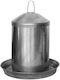 Copele Stainless Steel Watering Can for Chickens and Poultry with Capacity 13lt 36x36x35cm.
