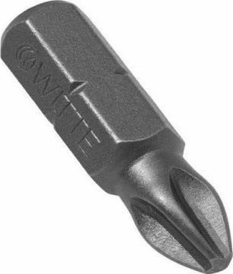 Witte Schraubendreher-Bit Kreuz mit Größe PH2 25mm