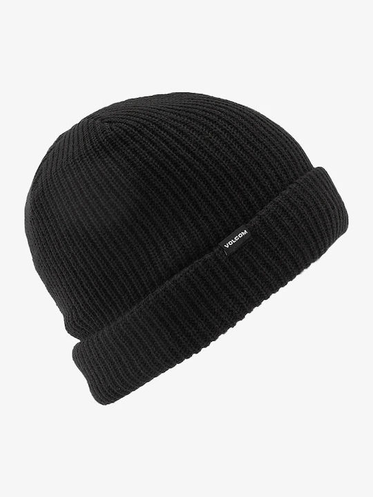 Sweep Lined Beanie Ανδρικός Σκούφος Πλεκτός σε Μαύρο χρώμα