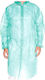 Unisex Light Blue Disposable Medical Dressing Gown