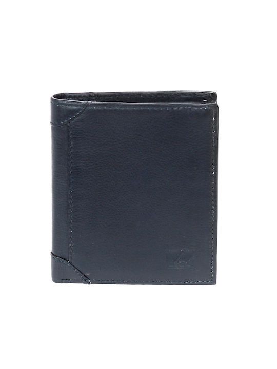 Lavor Men's Leather Wallet Blue