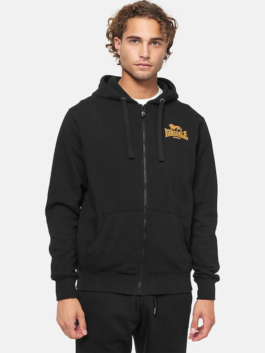 Lonsdale Carnach Black with Hood