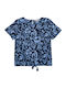 Kids' Shirt Short Sleeve Blue Koglino