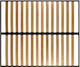 Ergonomic Frame for Double Matress 132cm