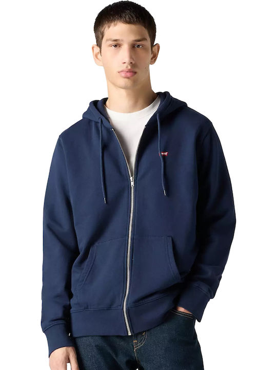 Levi's Original Sweatshirt mit Kapuze Marineblau