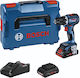 Bosch GSR 18V-90 C Mașină de găurit Baterie Fără perii 2x4Ah 06019K6004