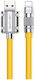 WK WDC-186 USB to Lightning Cable Κίτρινο 1m