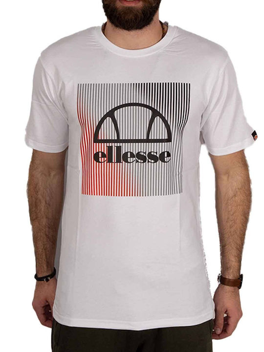 Ellesse Flecta Ανδρικό T-shirt Λευκό με Λογότυπο