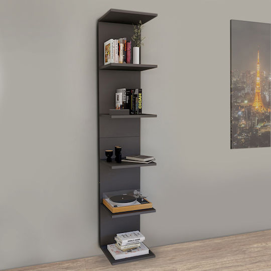 Βιβλιοθήκη Ogden 34.5x30x180εκ. Βιβλιοθήκη Ogden 34.5x30x180εκ.