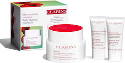 Clarins Body Shaping Essentials Hautpflegesets für Festigung mit Körperpeeling , Schlankheitscreme & Körpercreme