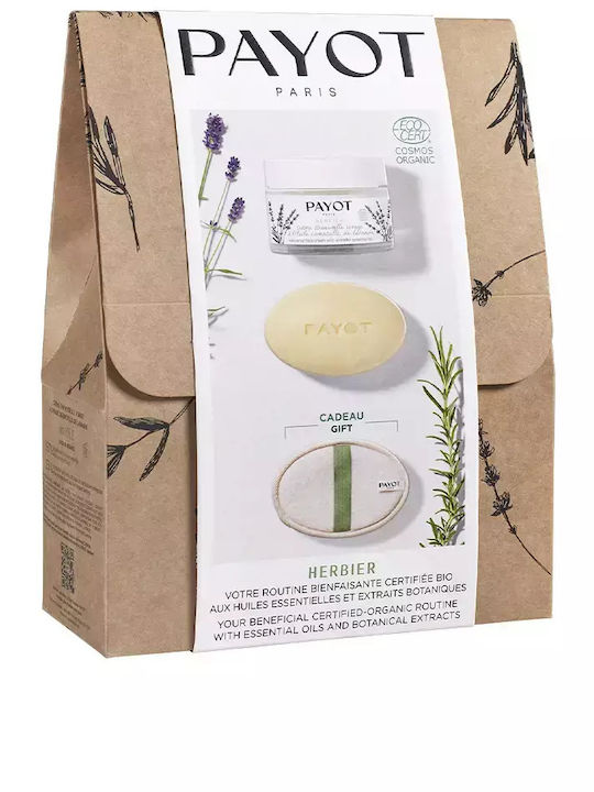 Payot Herbier Hautpflegeset für Feuchtigkeitsspendend & Gesichtsreinigung 3Stück