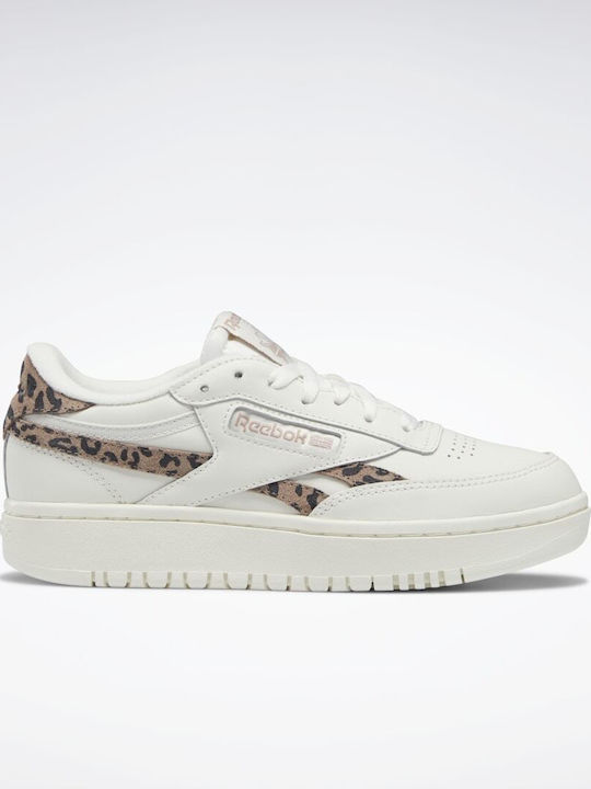 Reebok Club C Double Revenge Damen Sneakers Chalk / Taupe / Core Black