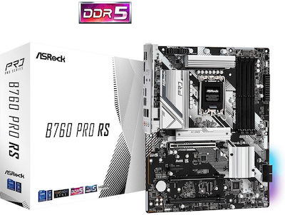 ASRock B760 PRO RS Motherboard ATX with Intel 1700 Socket