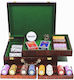 Palace Set 500 Numbered Poker Chips 14gr in Suitcase with 2 Decks 7291