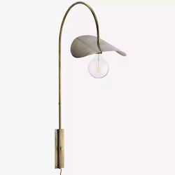 Madam Stoltz Lamp Wall Socket Silver 66x66x103cm