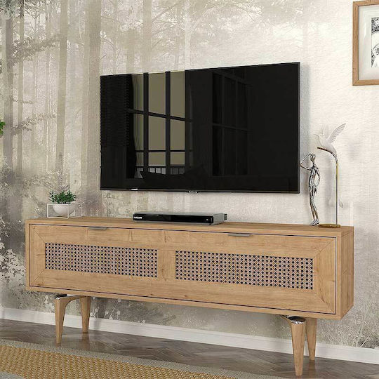Stand TV Sirona De Podea Bej 140x30x55cm Stand TV Sirona De Podea Bej 140x30x55cm