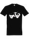 T-shirt Unisex " Cool Spaceman " Black