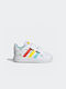 Grand Court 2.0 CF I Kids Sneakers with Scratch White