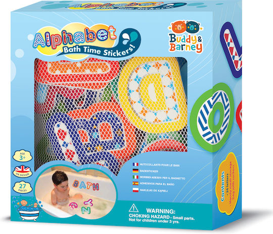Buddy & Barney Autocolante Jucărie de baie pentru 36++ luni