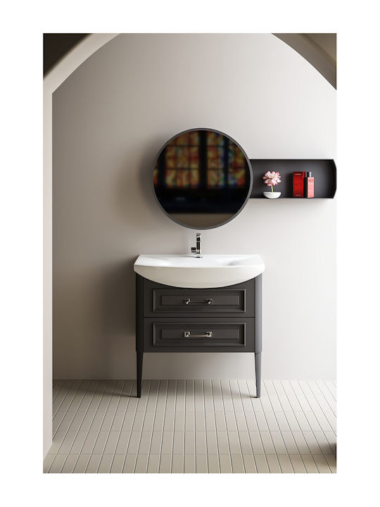 Sanovit Zenon 6075 Inset Sink Porcelain 75x50x18cm White
