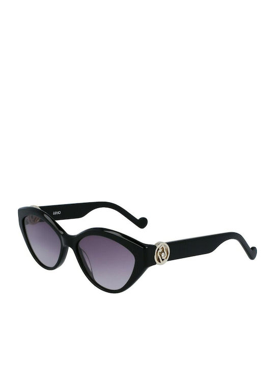 Liu Jo Women's Sunglasses with Black Plastic Fr...