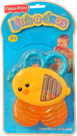 Fisher Price Μελισσούλα Μασητική Κουδουνίστρα Οδοντοφυΐας από Πλαστικό για 0 m+