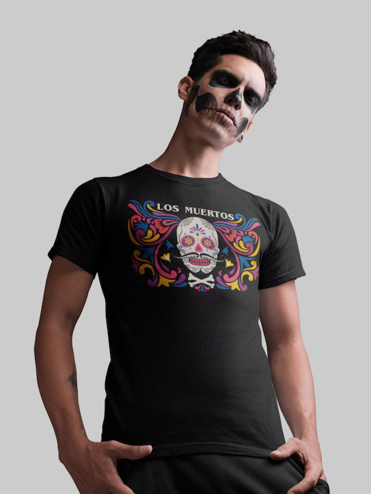 Tricou Los Muertos - NEGRU